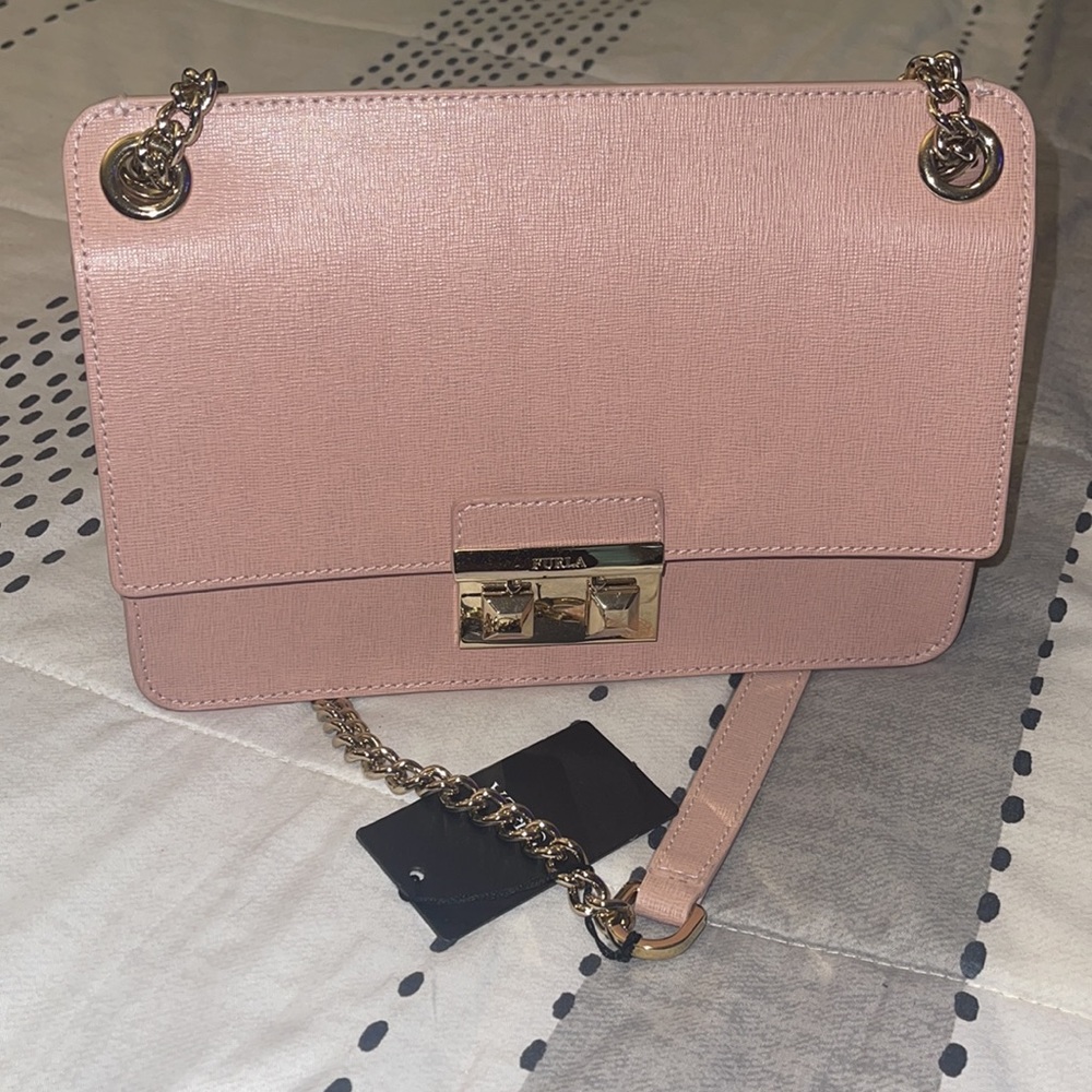 NWT BLUSH 100% AuthenTIC FURLA PINK BAG π£π· - Picture 3 of 7